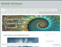 Tablet Screenshot of michellemcclunan.com